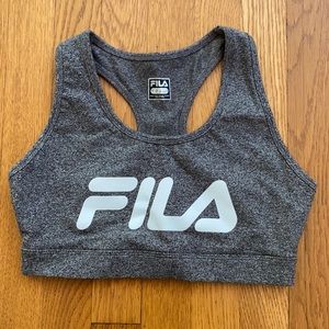 FILA Logo Racerback Sports Bra